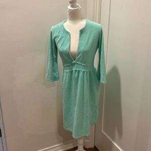 Seaton size Large terry cloth dress.
